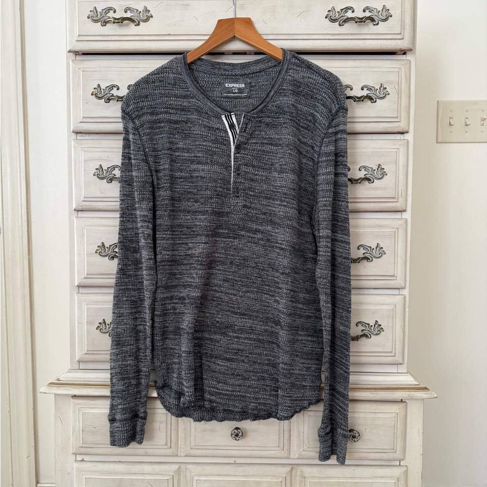 Express Henley Waffle Thermal Bundle - Picture 11 of 13